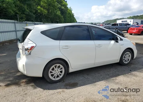 2012 Toyota Prius V z USA, uszkodzony, nr VIN JTDZN3EU1C3022663